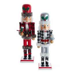 Item 105801 Gingham Holiday Nutcracker