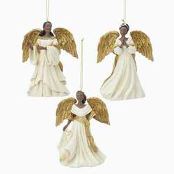 Item 106204 thumbnail African-American Angel Ornament