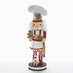 Item 106336 Large Hollywood Gingerbread Chef Nutcracker