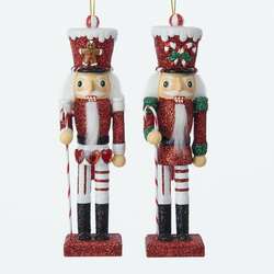 Item 106341 Candy/Gingerbread Soldier Nutcracker Ornament