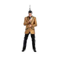 Item 106378 thumbnail Elvis In Gold Jacket Ornament