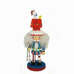 Item 106386 Hollywood Peanuts Snoopy Dog House Nutcracker