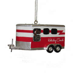 Item 106662 Bumper Pull Trailer Ornament