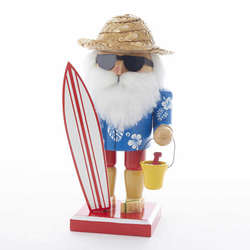 Item 106697 Surfing Santa Nutcracker
