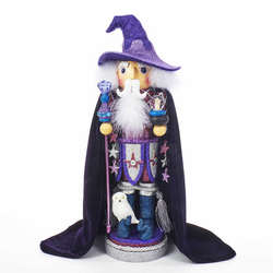 Item 106790 Purple Wizard Nutcracker