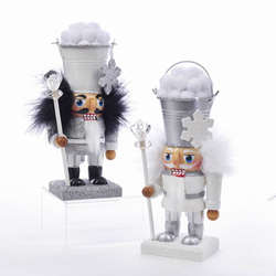 Item 106799 Silver/White Bucket Hat Nutcracker