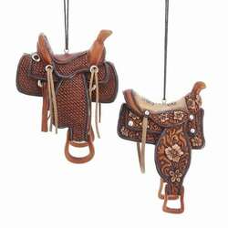 Item 106858 thumbnail Western Saddle Ornament