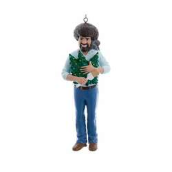 Item 106900 thumbnail Bob Ross With Tree Ornament