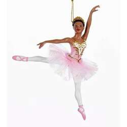 Item 107124 thumbnail African American Ballerina Ornament