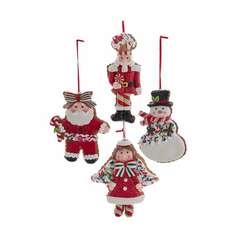 Item 107127 Gingerbread Claydough Cookie Ornament