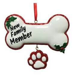 Item 107187 thumbnail New Family Member Dog Bone