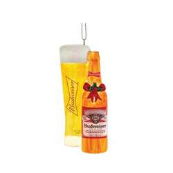 Item 107191 thumbnail Budweiser Beer Bottle Ornament