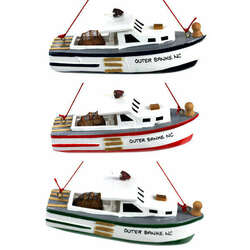 Item 108556 thumbnail Outer Banks Lobster Boat Ornament