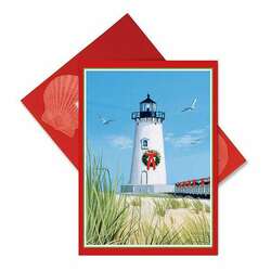 Item 108771 thumbnail Lighthouse And Dunes Christmas Cards