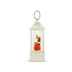 Item 112096 thumbnail Lit Musical Cozy Santa Lantern
