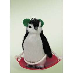 Item 113534 Penguin On Snow Saucer