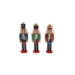 Item 122051 Wood Nutcracker Ornament