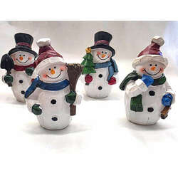 Item 127308 thumbnail Poly Christmas Snowman Figure
