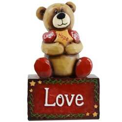Item 127367 thumbnail Bear On Block Figure