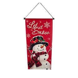 Item 127560 thumbnail Let It Snow Snowman Hanging
