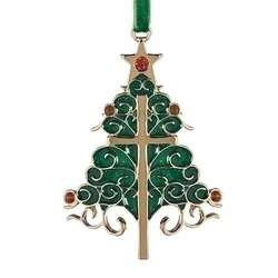 Item 134250 Christmas Tree Cross Ornament