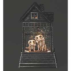 Item 135016 thumbnail Lighted Skeleton Dogs Lantern