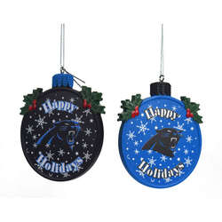 Item 143029 thumbnail Carolina Panthers Coaster Ornament