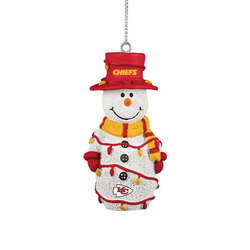 Item 143180 thumbnail Kansas City Chiefs Snowman Ornament