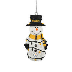 Item 143185 thumbnail Pittsburgh Steelers Snowman Ornament