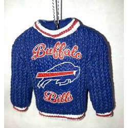 Item 143211 thumbnail Buffalo Bills Ugly Sweater Ornament