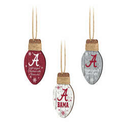 Item 143252 thumbnail Alabama Holiday Light Ornament