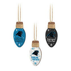 Item 143272 thumbnail Carolina Panthers Holiday Light Ornament