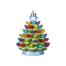 Item 143278 thumbnail UNC Ceramic Tree Ornament