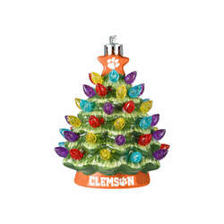 Item 143282 thumbnail Clemson Ceramic Tree Ornament