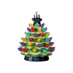 Item 143315 thumbnail Carolina Panthers Ceramic Tree Ornament