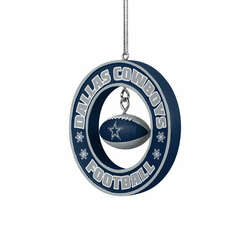 Item 143356 thumbnail Dallas Cowboys Floating Football Ornament