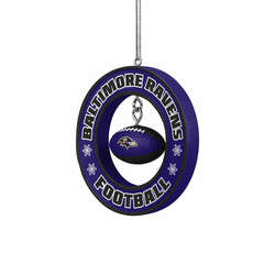 Item 143360 thumbnail Baltimore Ravens Floating Football Ornament