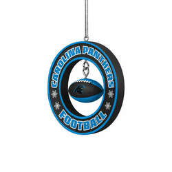 Item 143365 thumbnail Carolina Panthers Floating Football Ornament