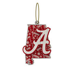 Item 143395 thumbnail Alabama Wood State Ornament
