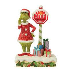 Item 156138 thumbnail Grinch By Stop Sign Figure