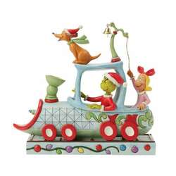 Item 156150 thumbnail Grinch Max And Cindy On Train Figure