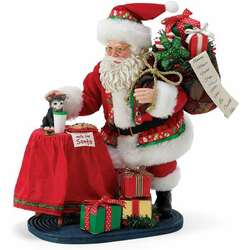 Item 156164 Cat Burgler Clothtique Santa