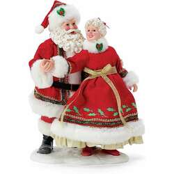 Item 156171 Nine Ladies Dancing Clothtique Santa