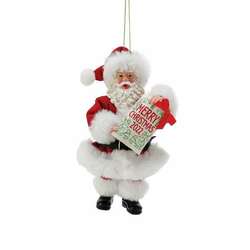 Item 156205 Merry Christmas 2022 Ornament