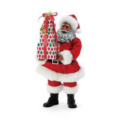 Item 156253 Tower Of Gifts Clothtique Santa