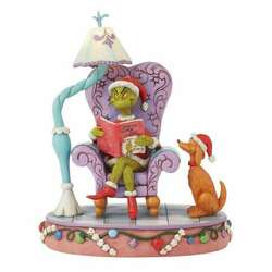 Item 156331 thumbnail Grinch In Chair Reading Figure