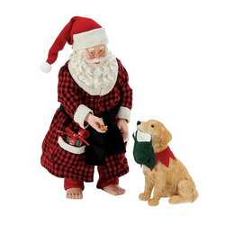 Item 156387 Santas Slippers