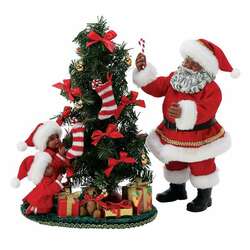 Item 156412 Sneak Peak African American Santa
