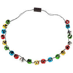 Item 164078 thumbnail Lotsa Lites Jingle Bell Flashing Necklace