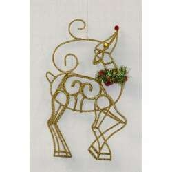 Item 170431 Gold Deer Ornament